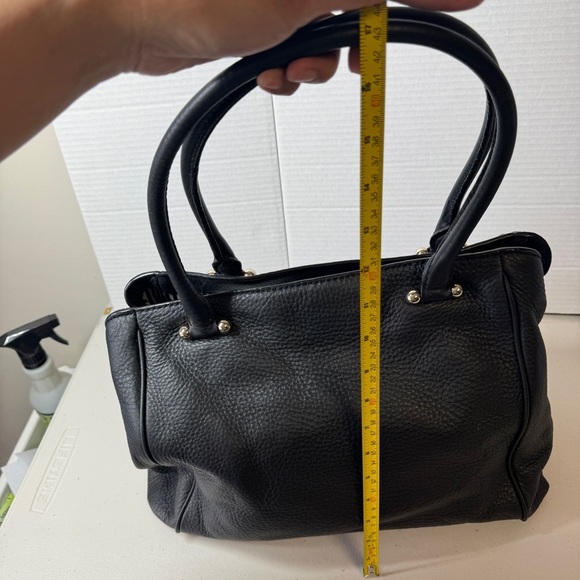 Kate Spade New York Black Leather Tote Bag - Picture 11 of 16